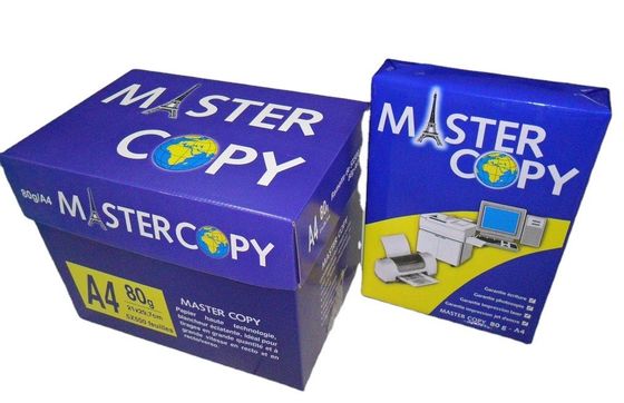 70g 75g 80g Α4 αντίγραφο χαρτί Jumbo Roll Πολτός υλικό Μεικτό πολτό Επιφάνεια λάμψη 45%