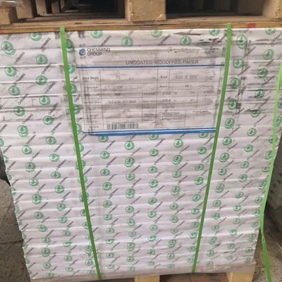 Χάρτινα ομόλογα 60/70/80gm για εκτύπωση βιβλίων ασκήσεων από χημικό-μηχανικό χαρτοπολτό