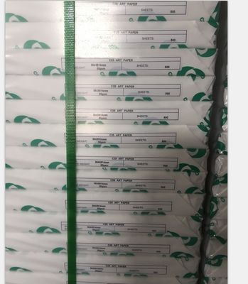 Χάρτινο χαρτί 80gm-250gm Χάρτινο χαρτί τέχνης Ματ σε πακέτο με διπλή επικάλυψη