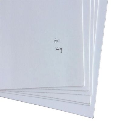 Χημικό-μηχανικό χαρτοπολτό 230/250/300GSM C1S Πίνακας με κιβώτιο ελεφαντόδοντου σε φύλλο με 100% ξύλο